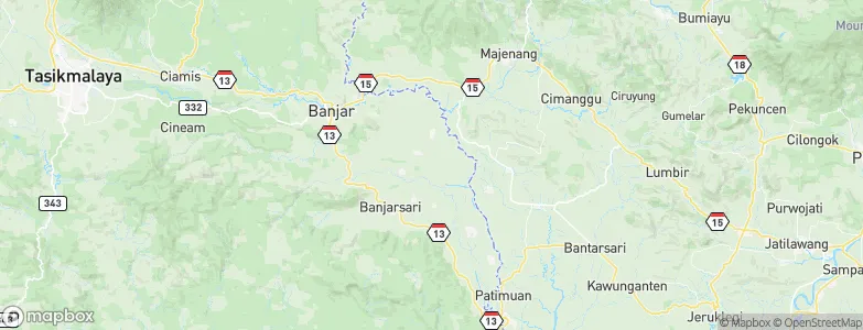 Karangpaningal, Indonesia Map