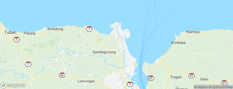 Karangrejo, Indonesia Map