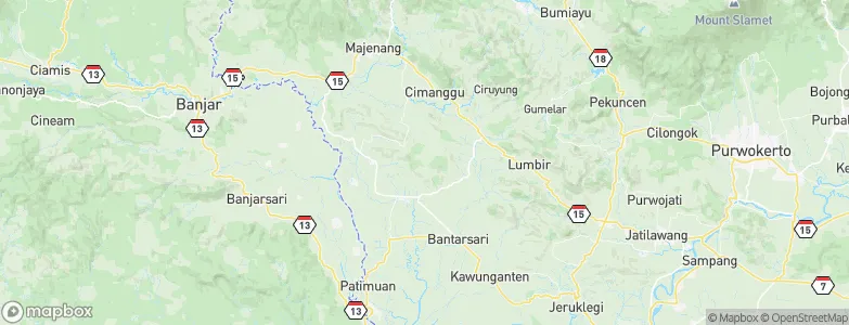 Karangsalam, Indonesia Map
