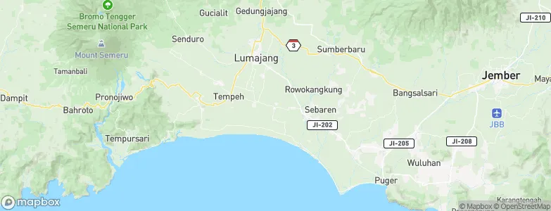 Karangsari, Indonesia Map