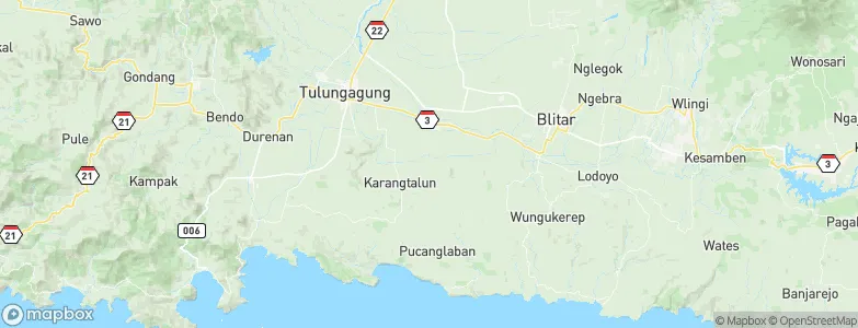 Karangsono, Indonesia Map