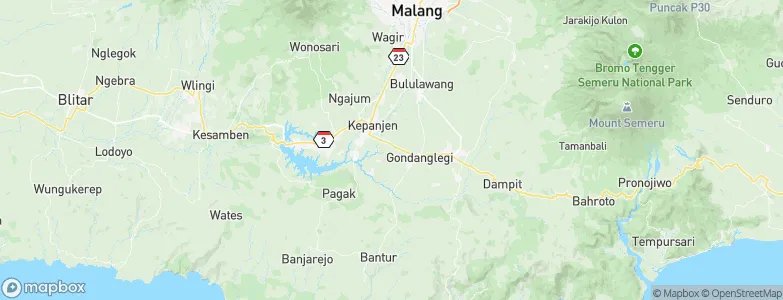 Karangsuko, Indonesia Map