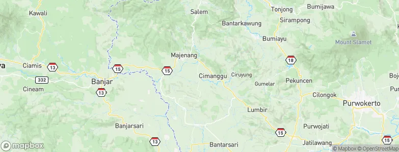 Karangtengah Lor, Indonesia Map