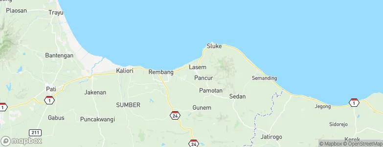Karasgede, Indonesia Map
