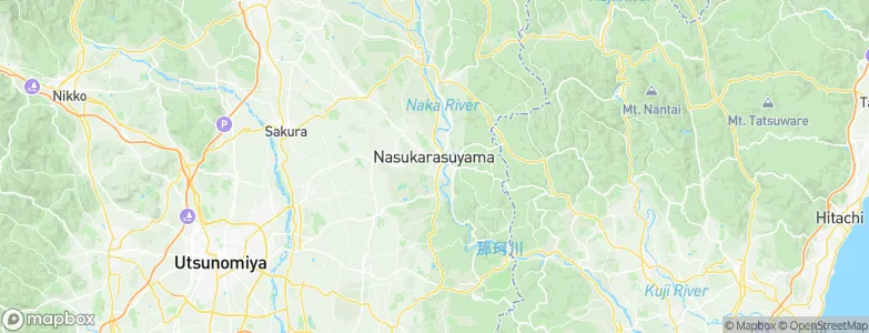 Karasuyama, Japan Map