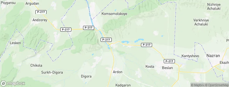 Kardzhin, Russia Map