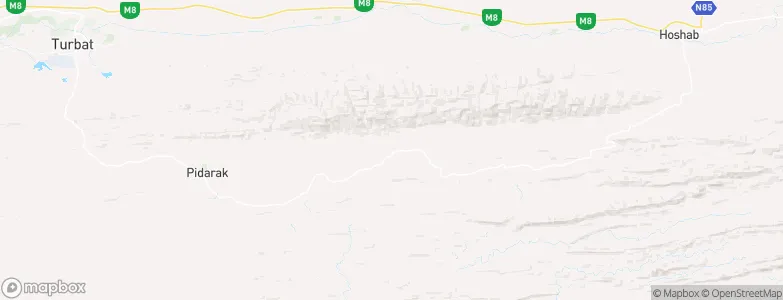 Karez, Pakistan Map