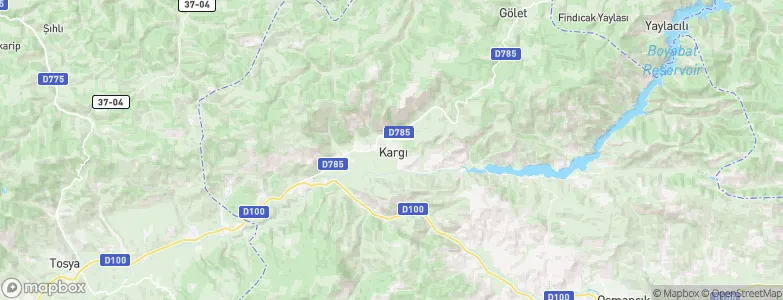 Kargı, Turkey Map