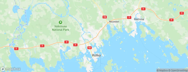 Karhula, Finland Map