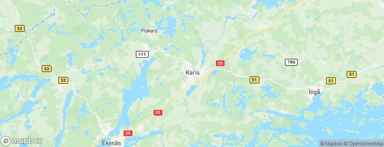 Karis, Finland Map