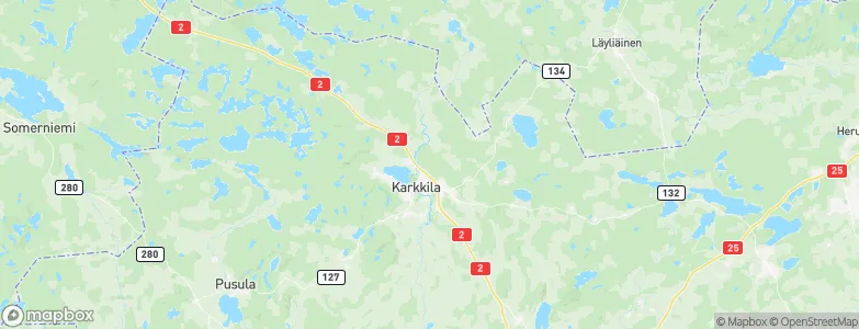 Karkkila, Finland Map