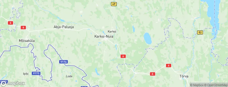 Karksi vald, Estonia Map