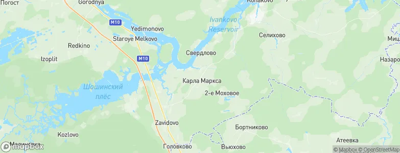 Karla Marksa, Russia Map