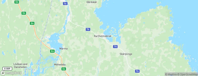 Karlholmsbruk, Sweden Map