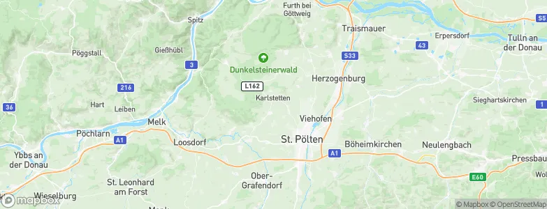 Karlstetten, Austria Map