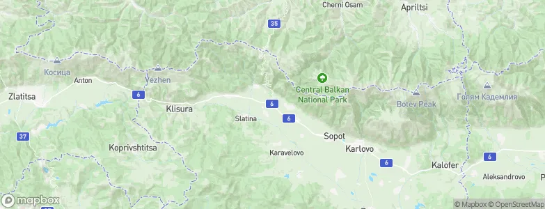 Karnare, Bulgaria Map