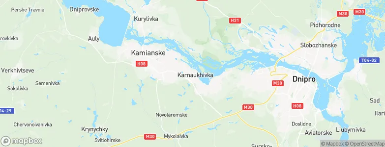 Karnaukhovka, Ukraine Map