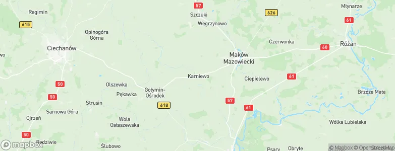 Karniewo, Poland Map
