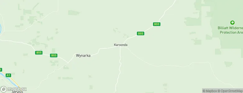 Karoonda, Australia Map