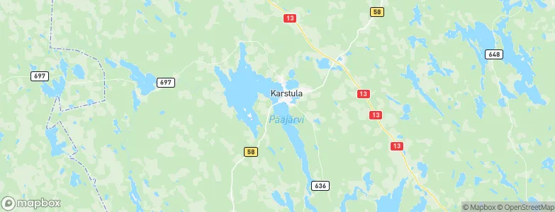 Karstula, Finland Map