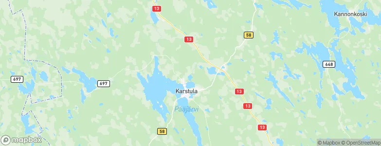 Karstula, Finland Map