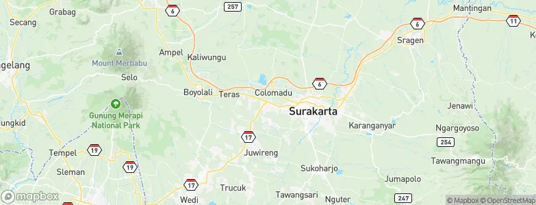 Kartasura, Indonesia Map
