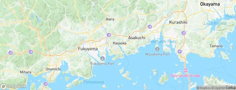 Kasaoka, Japan Map
