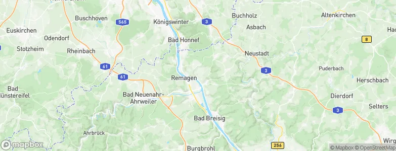 Kasbach, Germany Map