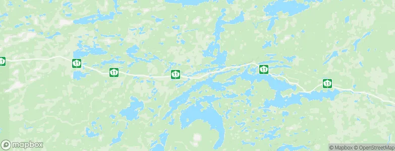 Kashabowie, Canada Map