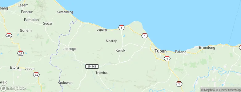 Kasiman, Indonesia Map