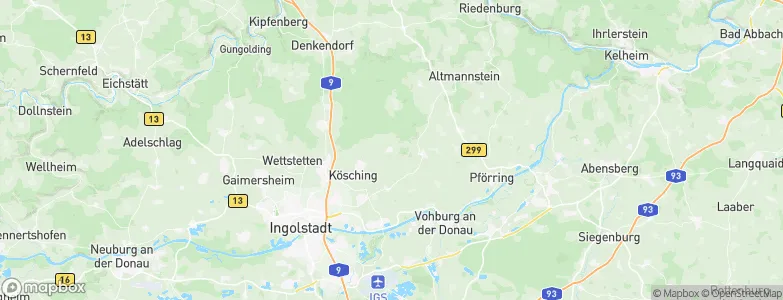 Kasing, Germany Map