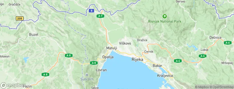 Kastav, Croatia Map