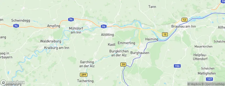 Kastl, Germany Map