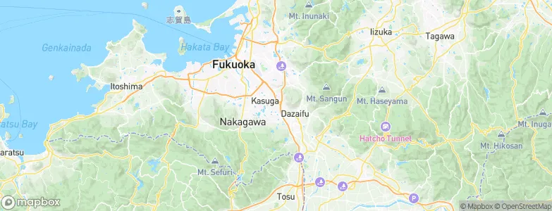 Kasuga, Japan Map