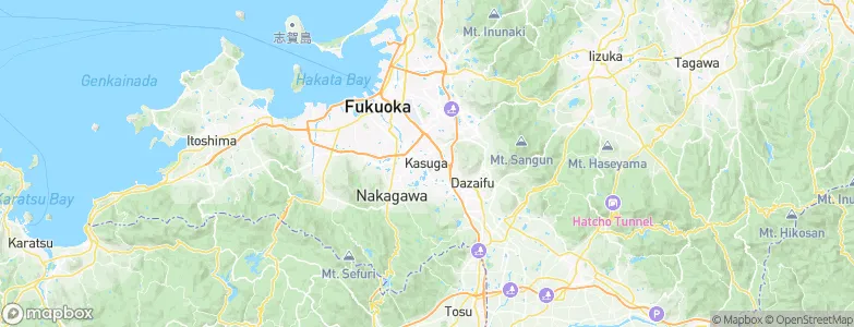 Kasugabaru, Japan Map