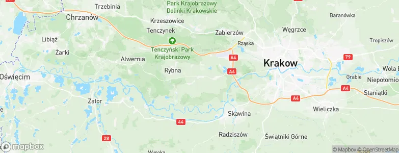 Kaszów, Poland Map