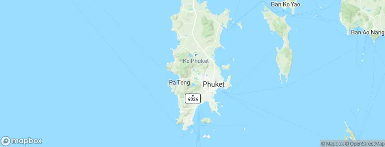 Kathu, Thailand Map