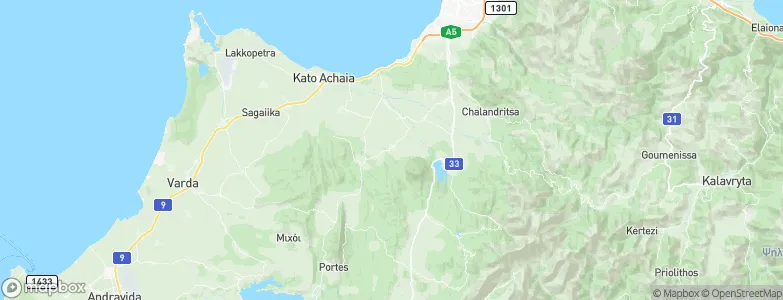 Káto Mazaráki, Greece Map