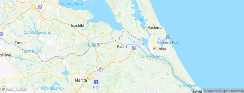 Katori-shi, Japan Map
