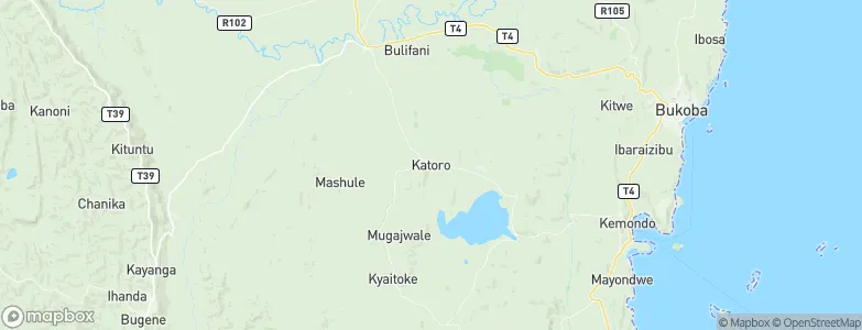 Katoro, Tanzania Map