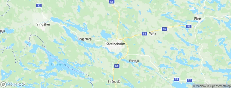 Katrineholm, Sweden Map