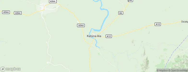 Katsina-Ala, Nigeria Map