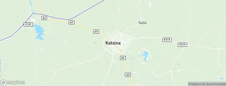 Katsina, Nigeria Map
