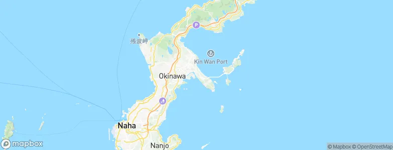 Katsuren-haebaru, Japan Map