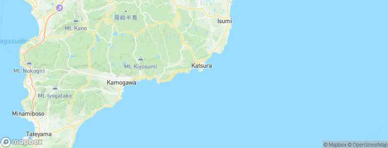 Katsuura, Japan Map
