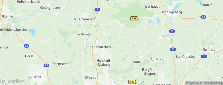Kattendorf, Germany Map