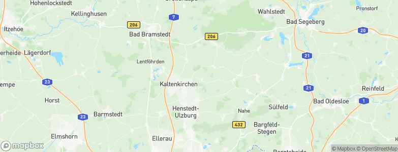 Kattendorf, Germany Map