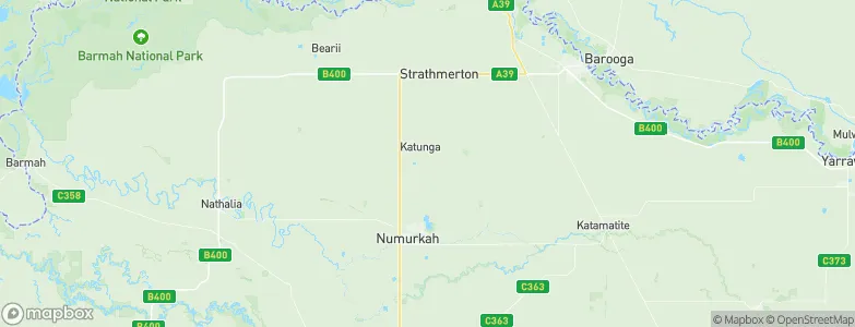 Katunga, Australia Map