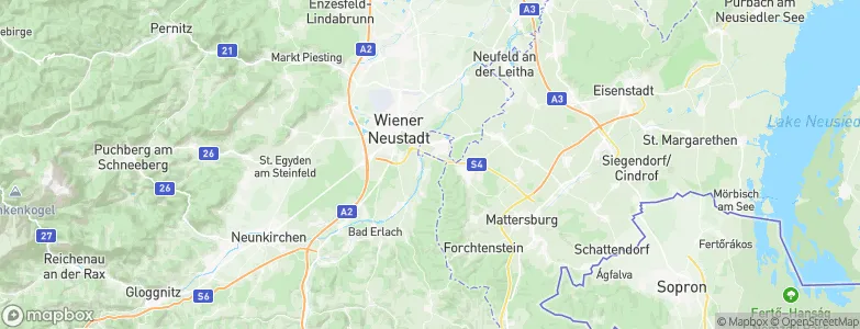Katzelsdorf, Austria Map