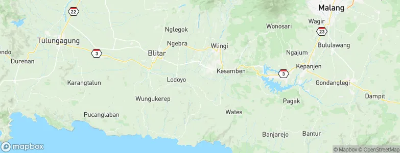 Kaulon, Indonesia Map